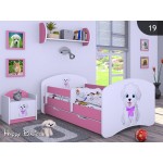 Otroška postelja Happy babies Kužek s pentljo 19